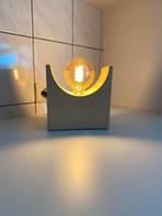 Design lamp in eik, Ophalen of Verzenden, Zo goed als nieuw