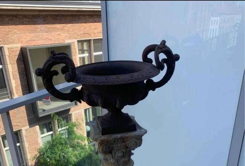 Gietijzeren vazen, Jardin & Terrasse, Vases de jardin, Enlèvement, Comme neuf