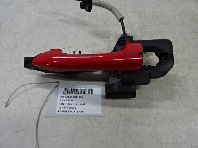 POIGNEE EXTERIEURE AVANT GAUCHE Kia Pro cee'd (JDB3), Utilisé, Gauche, Kia