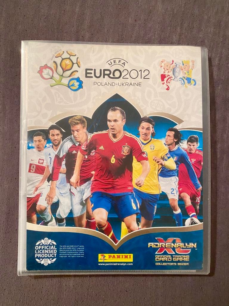 Adrenalyn xl euro 2012 complet, Enlèvement ou Envoi, Utilisé