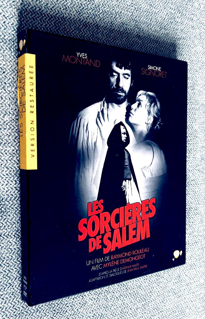 LES SORCIÈRES DE SALEM (In 2K) Digipack // 1 BLURAY + 1 DVD, Cd's en Dvd's, Blu-ray, Zo goed als nieuw, Klassiekers, Boxset, Ophalen of Verzenden