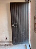 Voordeur meranti 210,5x97 cm, Doe-het-zelf en Bouw, Ophalen, Gebruikt, 80 tot 100 cm, Buitendeur