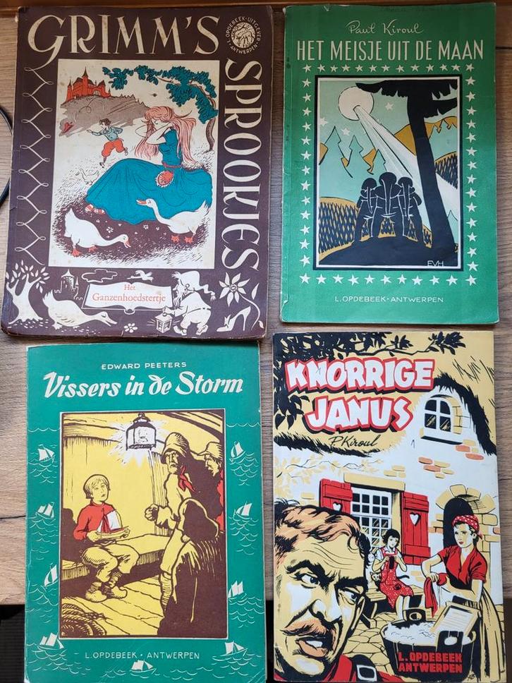 Oude en retro kinderboekjes - Paul Kiroul e.a. - Opdebeek, Boeken, Kinderboeken | Jeugd | 10 tot 12 jaar, Gelezen, Ophalen of Verzenden