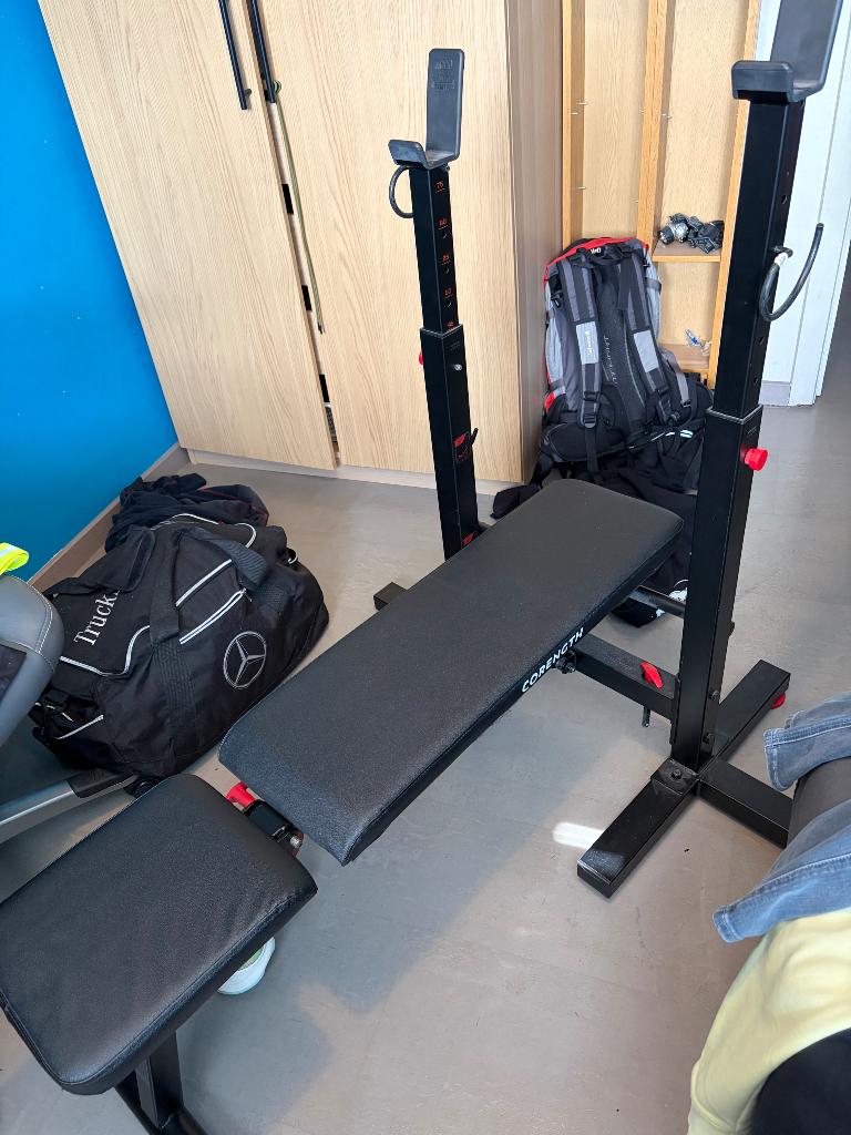 Fitness bank, Ophalen, Gebruikt, Krachtstation, Metaal