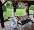 ceremonie boog inclusief bloemen en voile, Diversen, Ophalen, Zo goed als nieuw