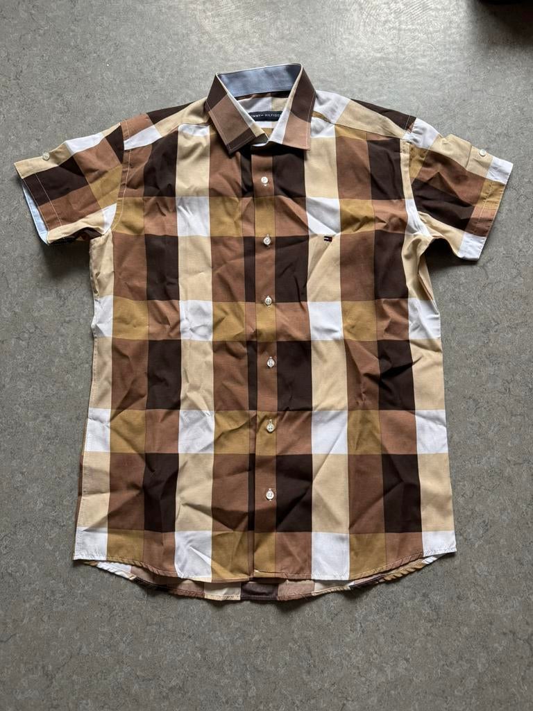 Tommy Hilfiger hemd medium, Kleding | Heren, Overhemden, Ophalen of Verzenden, Zo goed als nieuw