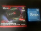 Combo: Processeur i5-12400 + Carte Son/Audio AE-5-Plus, 6-core, Gebruikt, Intel Core i5, LGA 1700