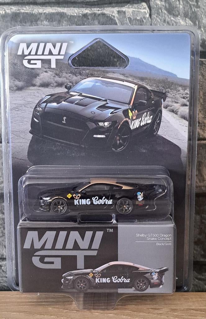 Ford Mustang Shelby GT 500  (blister édition), Hobby en Vrije tijd, Modelauto's | Overige schalen, Nieuw, Auto, Ophalen of Verzenden