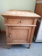 Table de nuit (Ancienne), Maison & Meubles, Enlèvement, Utilisé, Bois