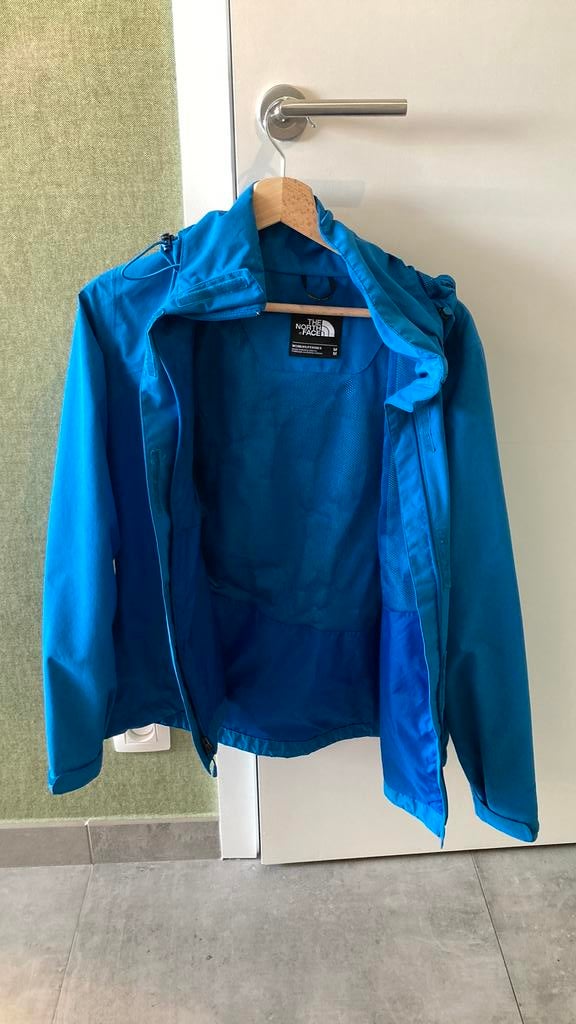 Regenjas the north face, Kleding | Dames, Ophalen, Zo goed als nieuw, Blauw