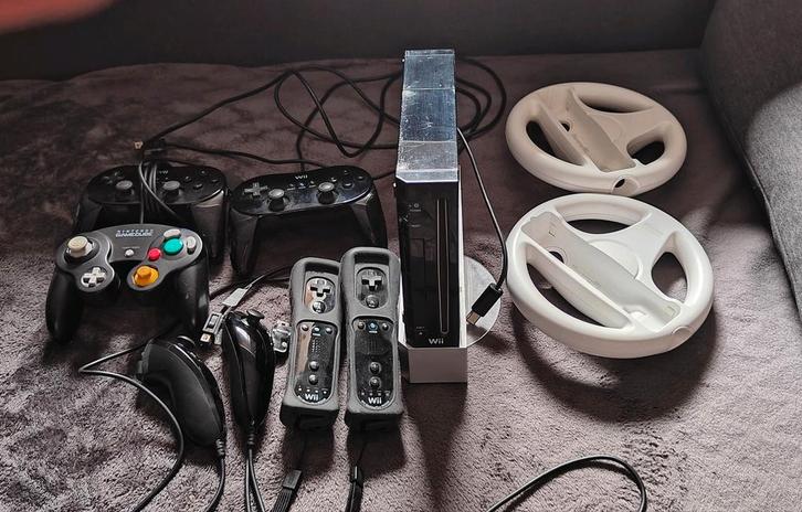 Nintendo Wii modded (complete set), Computers en Software, Videokaarten, Ophalen of Verzenden