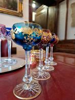 4 roemer Saint-Louis Massenet dorès...tres rare, Enlèvement ou Envoi