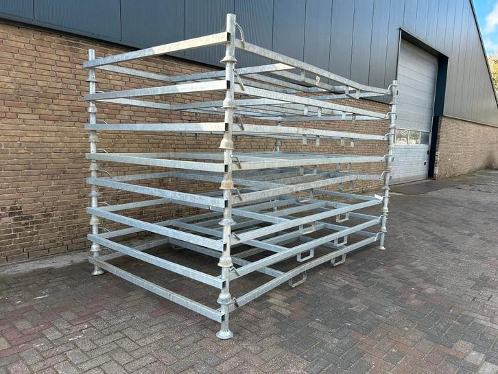 Bouwhekopslagbok/bouwhekbok/bouwhek opslagbok liggend, Doe-het-zelf en Bouw, Lieren en Takels, Gebruikt, Handmatig, Ophalen