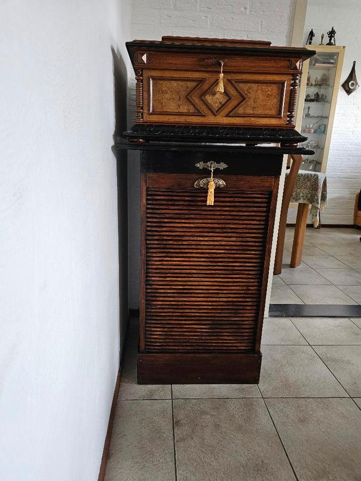 Polyphon Dubbelelkam Speeldoos met 64 Platen, Antiek en Kunst, Antiek | Overige Antiek, Ophalen