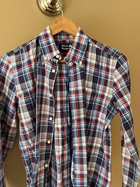 4 mooie hemdjes van River Woods 14 jaar (maat 164), Kinderen en Baby's, Kinderkleding | Maat 164, Ophalen, River Woods, Overhemd of Blouse