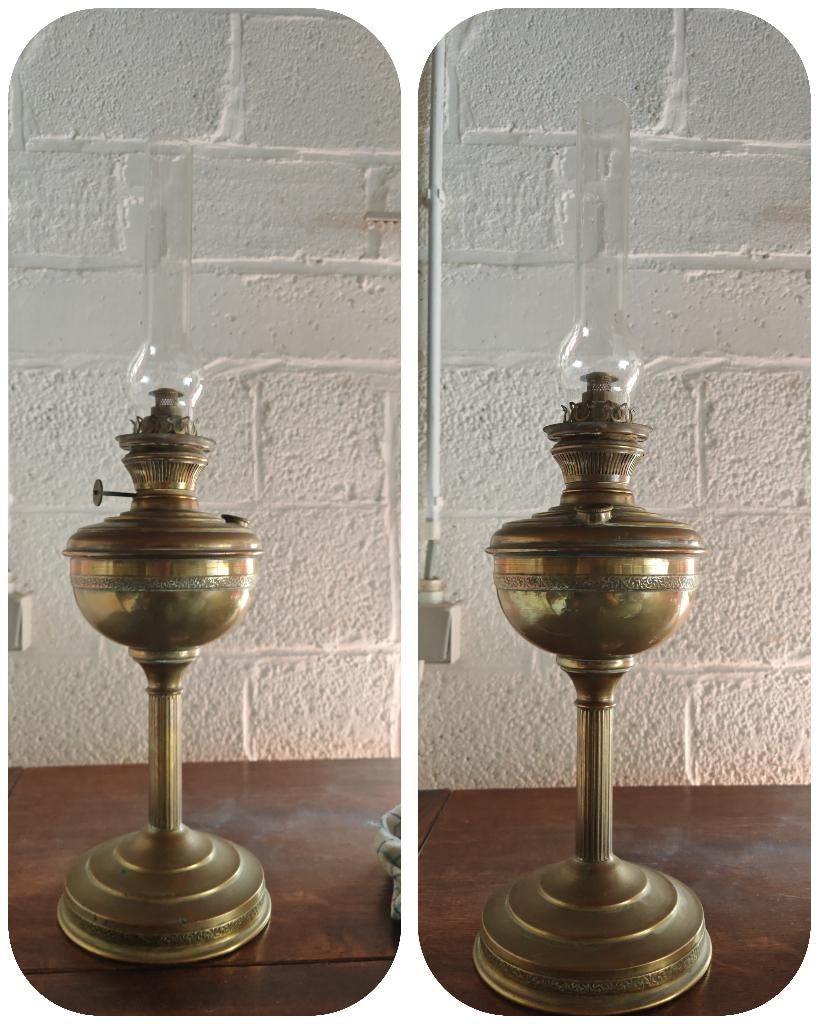 Lampe à pétrole, Antiek en Kunst, Antiek | Verlichting, Ophalen