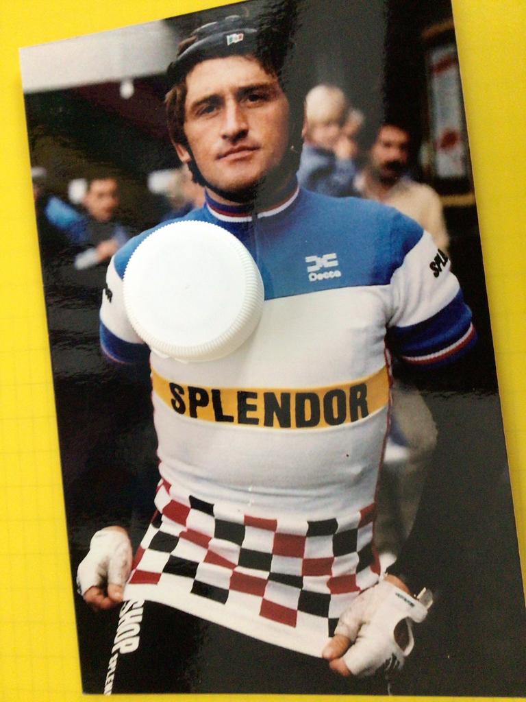 wielerfoto 1984  team splendor   freddy maertens, Sport en Fitness, Verzenden, Zo goed als nieuw