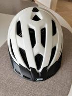 Abus fietshelm met verlichting, Fietsen en Brommers, Fietsaccessoires | Fietshelmen, Ophalen, Zo goed als nieuw