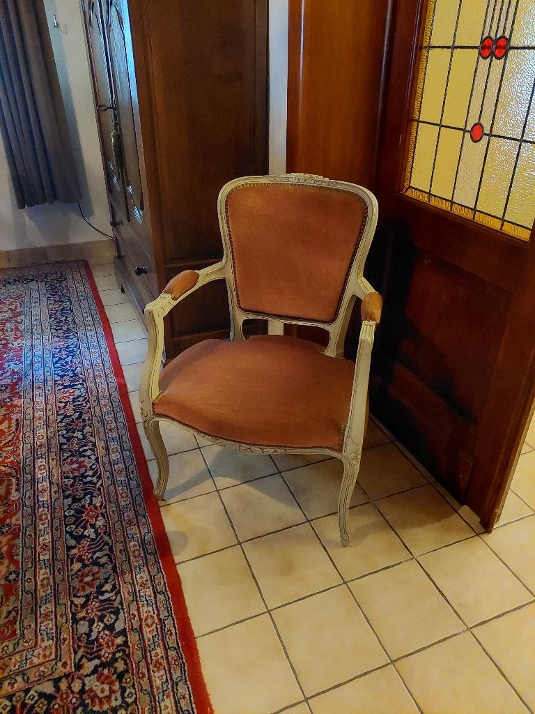 Vintage Zeteltje, Huis en Inrichting, Zetels | Zetels, Ophalen, Eenpersoons, Minder dan 75 cm, Zo goed als nieuw