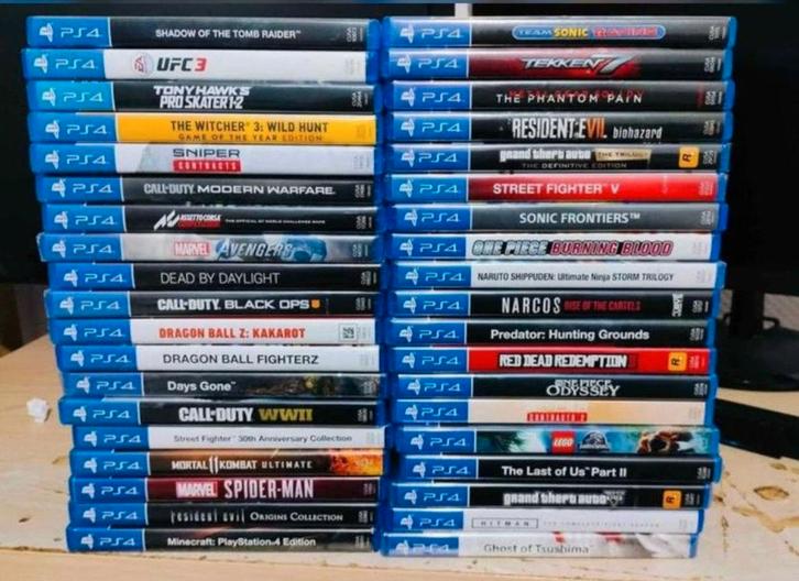 jeu playstation 4 prix dans la description, Games en Spelcomputers, Games | Sony PlayStation 4, Zo goed als nieuw, Ophalen of Verzenden