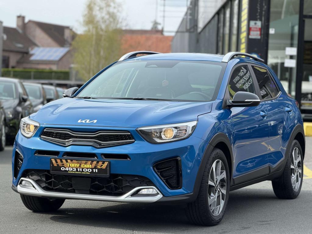 Kia Stonic 1.0 T GT Line*Boîte Auto*NAVI*CAMERA*Carplay*BT, Auto's, Kia, Gebruikt, Zwart, Blauw, Bedrijf