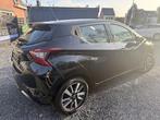 Nissan Micra 1.0i, 2018, 83.000km, Airco, CarPlay + 12m Gara, Autos, Nissan, Achat, Entreprise, Carnet d'entretien, Noir