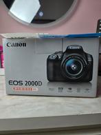 Canon EOS 2000D, TV, Hi-fi & Vidéo, Appareils photo numériques, Enlèvement ou Envoi, Reflex miroir, Canon
