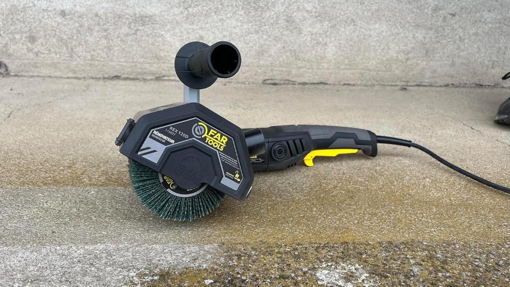 Ponceuse Rénovateur extérieur REX120C, Enlèvement, Neuf, 1200 watts ou plus, Ponceuse circulaire