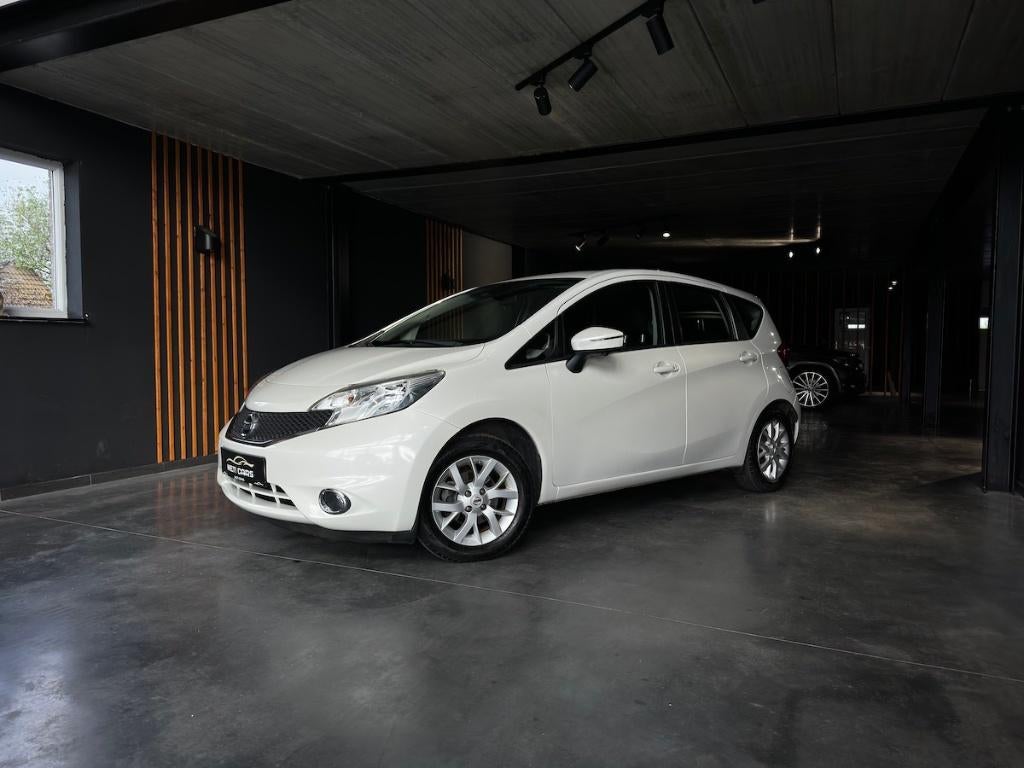 Nissan Note 1.2i | 360 | Navi | Cruise | BT | ..., Voorwielaandrijving, Euro 5, Zwart, Sound system