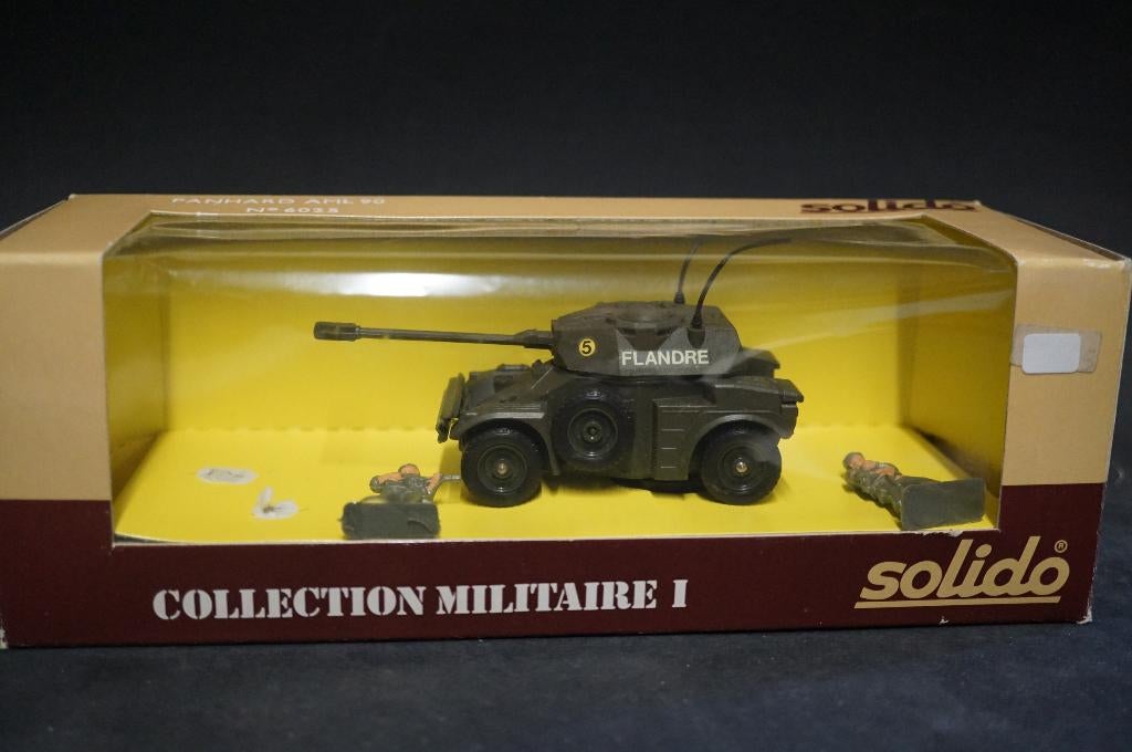 Solido Panhard AML 90 pantserwagen - 1/50 - TOP, Ophalen of Verzenden