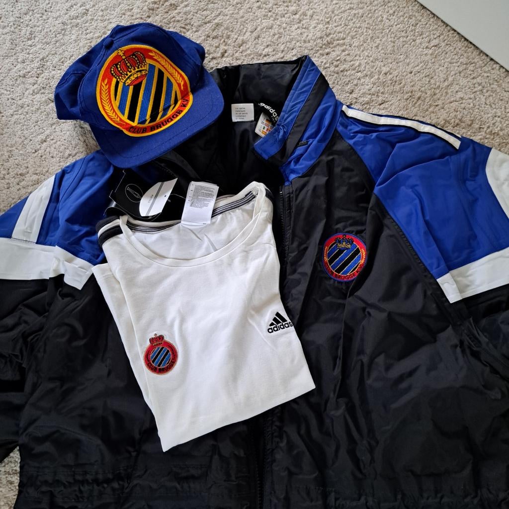 Club Brugge winterjas / pet / t-shirt, Ophalen