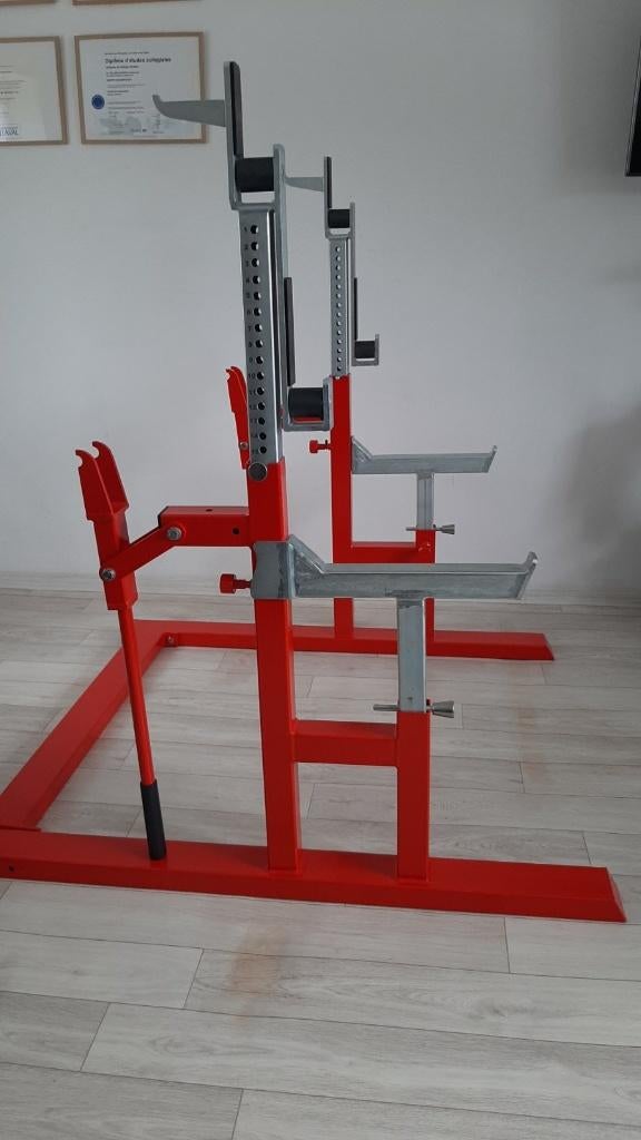 2026 TTEKA Candle rack (squat rack) (with face-savers), Sports & Fitness, Appareils de fitness, Neuf, Couché, Bras, Jambes, Pectoraux