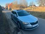 Škoda Superb 1.6 TDI – Pano - Full Option – 1e Eigenaar, Autos, Skoda, Cuir, Argent ou Gris, Achat, Boîte manuelle