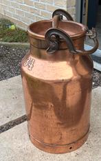 Koperen kan, Ophalen, Koper