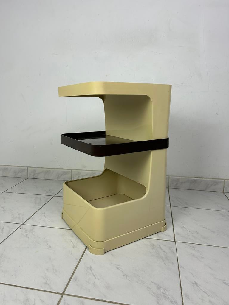 Vintage bijzettafel Flair Holland space age, Gebruikt, Ophalen of Verzenden, Space age, Overige vormen