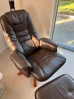 Fauteuil relax cuir, Enlèvement, Utilisé, Cuir