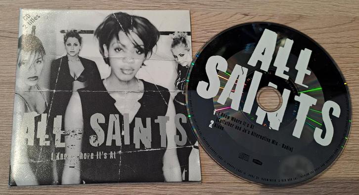 All Saints - I Know Where It's At, Cd's en Dvd's, Cd Singles, Zo goed als nieuw, Pop, 1 single, Ophalen of Verzenden