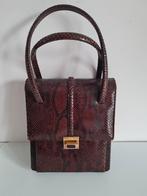zeer mooie slangenlederen handtas, Enlèvement ou Envoi, Sac à main