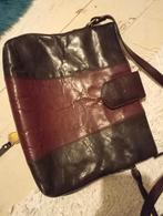 Sac à main Claudio Ferro, rouge bordeaux, Enlèvement ou Envoi, Noir