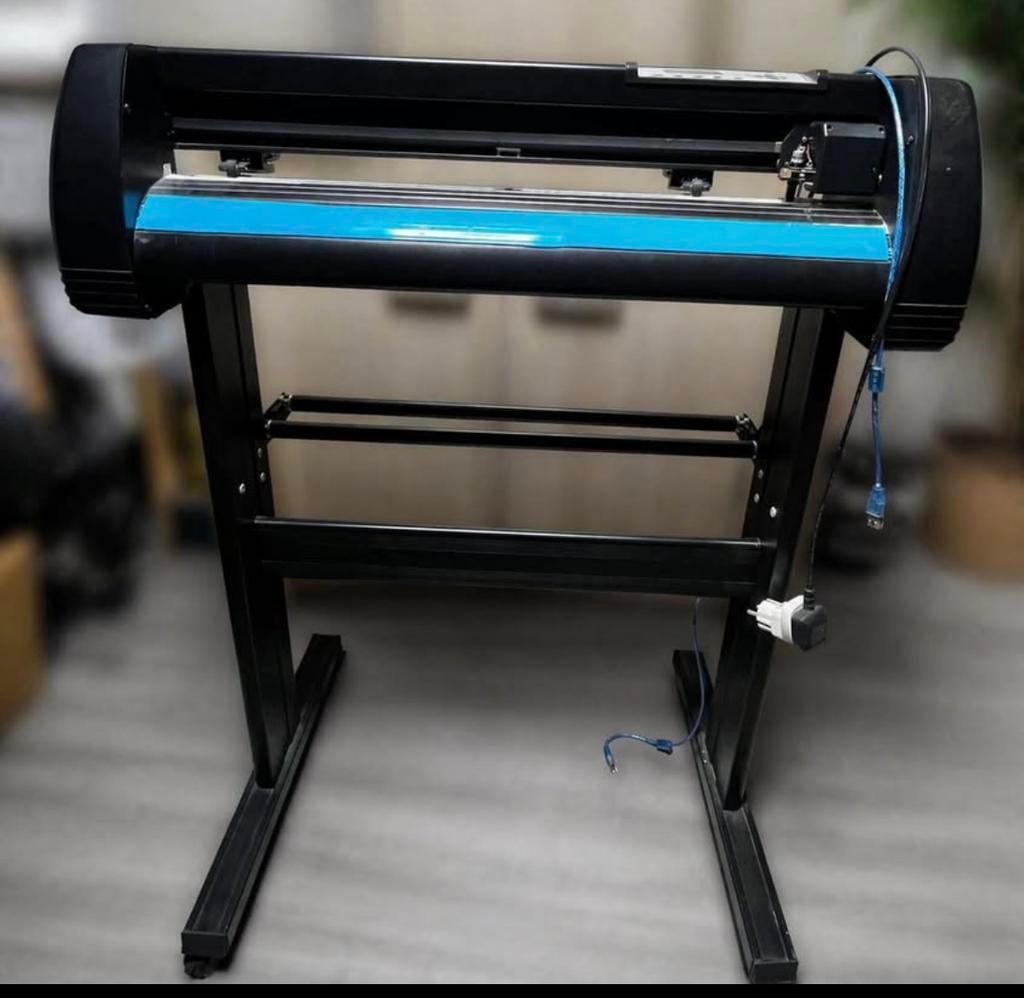 snij machine stickers, Ophalen, Zo goed als nieuw