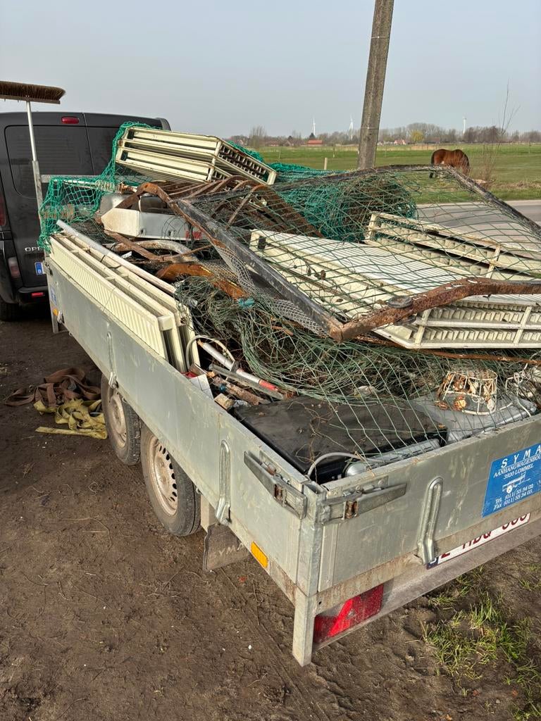 Ophaling oud ijzer, Ophalen, Gebruikt, IJzer