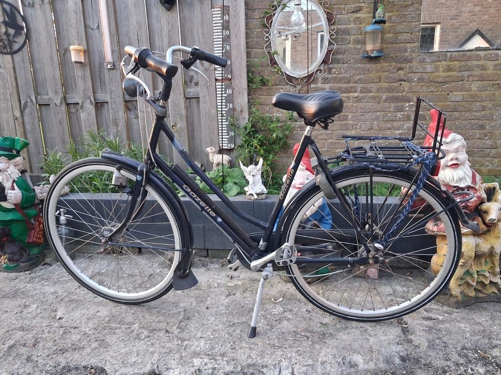 Dames fiets gazelle, Enlèvement