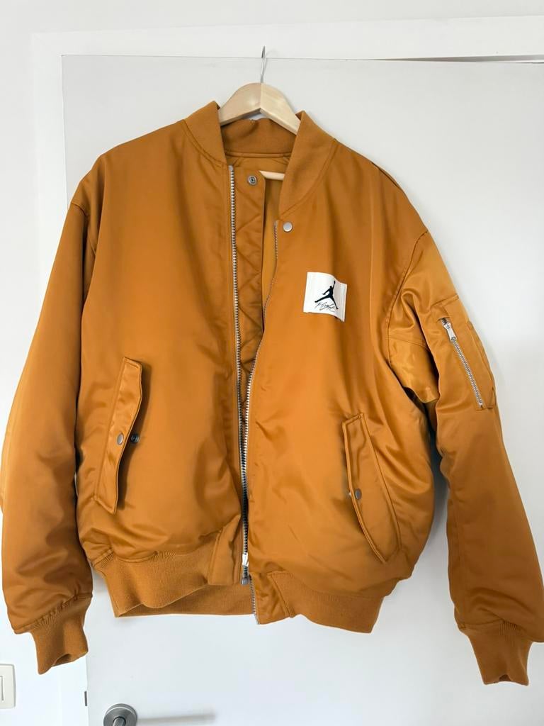 Jordan Essentials Flight Bomberjack, Ophalen, Nieuw, Maat 56/58 (XL), Geel
