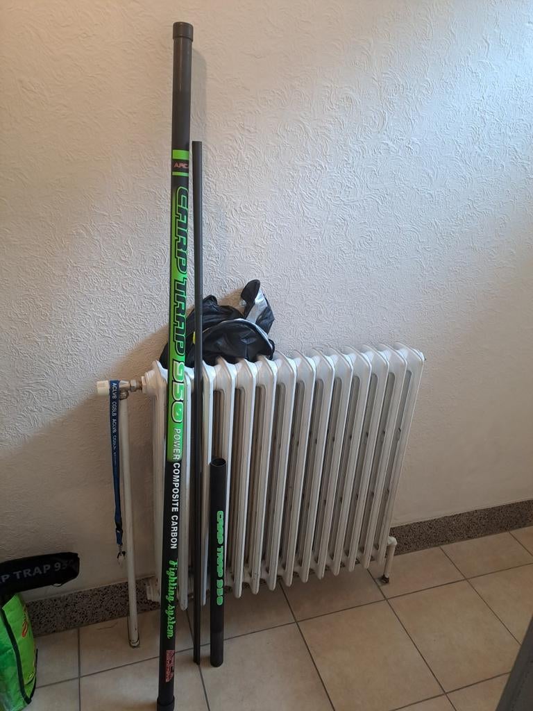 Arca hengel voor karperval, Watersport en Boten, Hengelsport | Witvissen, Ophalen, Zo goed als nieuw, Vaste hengel