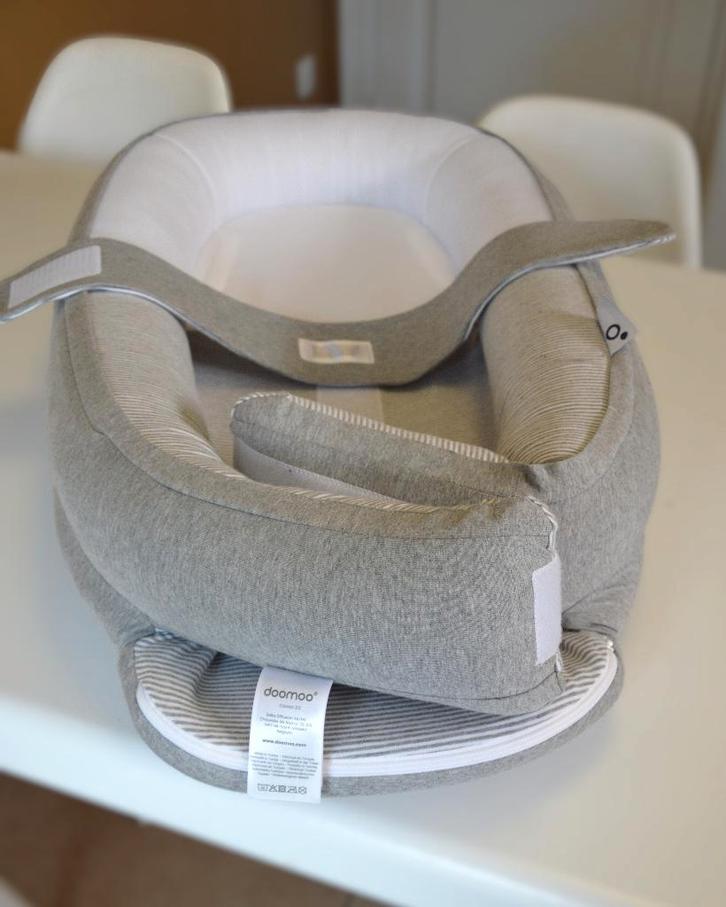 Nieuw Doomoo Cocoon - Babynestje grijs, Kinderen en Baby's, Babywiegjes en Ledikanten, Nieuw, Ophalen