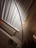 Black kleur   Vintage zijstra gebogen ledvloerverlichting, Ophalen of Verzenden