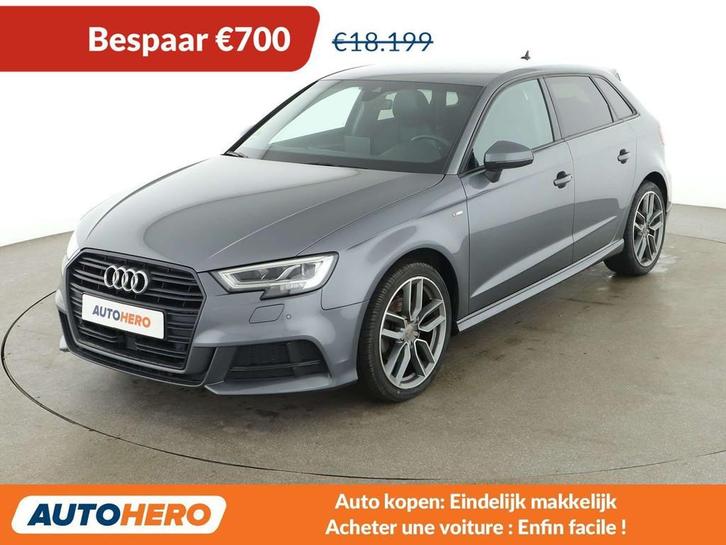 Audi A3 30 TFSI (année de construction 2019, automatique), Autos, Audi, Achat, A3, ABS, Régulateur de distance, Airbags, Air conditionné