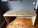 Bureau in steigerhout, Huis en Inrichting, Ophalen of Verzenden, Zo goed als nieuw, Bureau