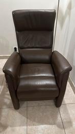 LEDEREN RELAXFAUTEUIL, elektrisch verstelbaar, 75 à 100 cm, Enlèvement, Utilisé, Cuir
