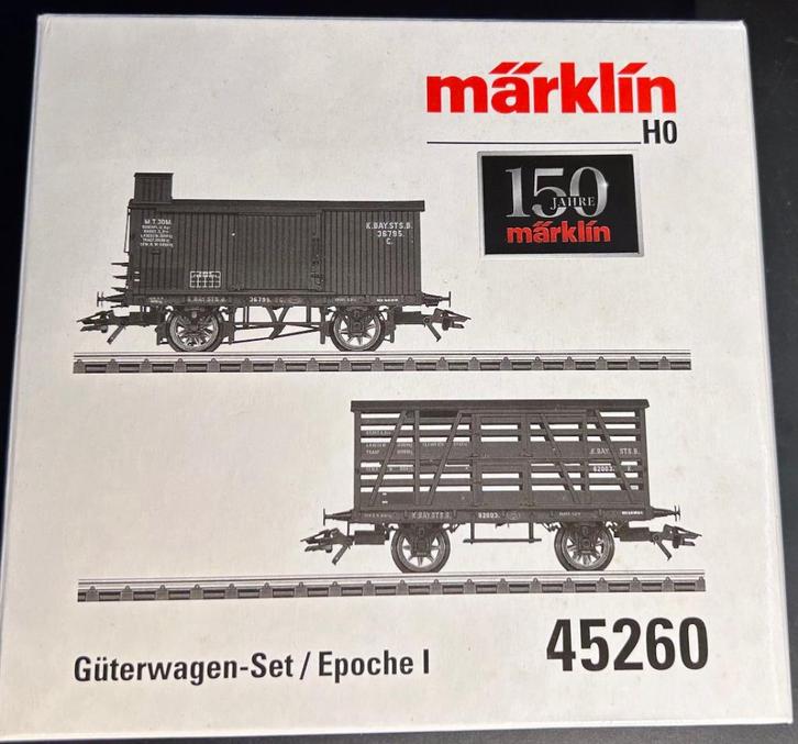 2817 vl. Epoque I H0 Märklin boxset., Hobby en Vrije tijd, Modeltreinen | H0, Nieuw, Wagon, Märklin, Ophalen of Verzenden